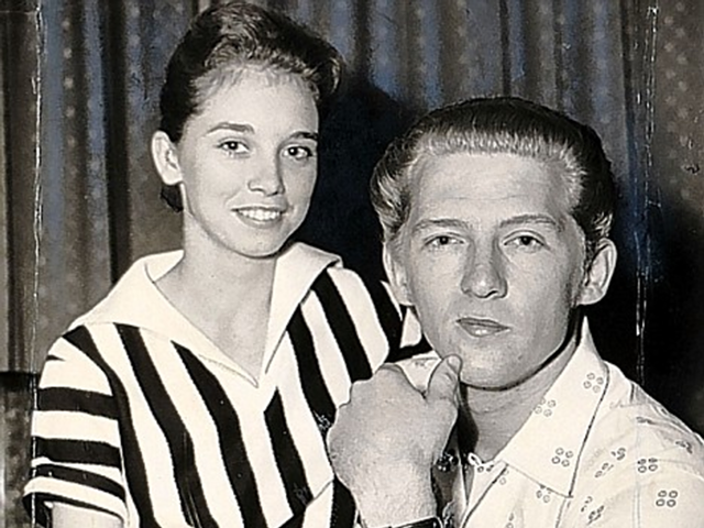 Jerry Lee Lewis and his child bride/cousin Myra
