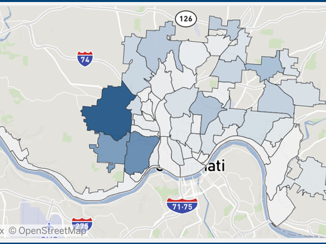 This Interactive Map Shows How Many Coronavirus Cases Each Cincinnati Neighborhood Has