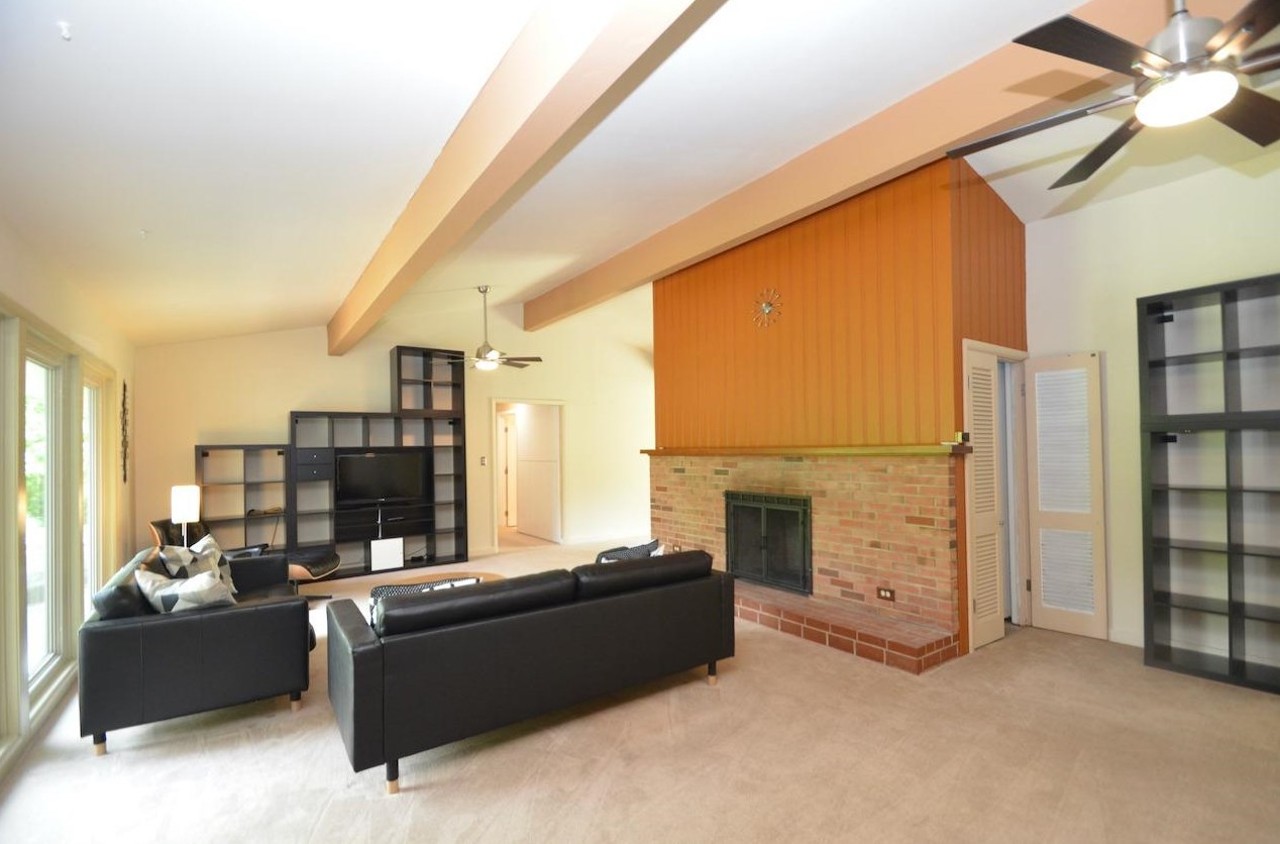 This Midcentury Modern Ranch in Green Township is for Sale for $325,000