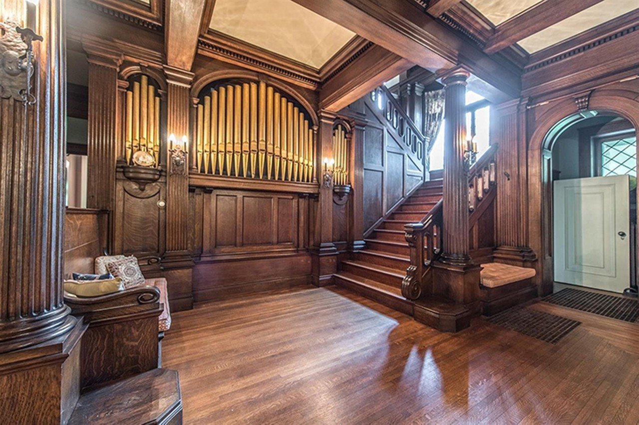 This Pristinely Restored Historic Wyoming Mansion is Like Walking into a Museum