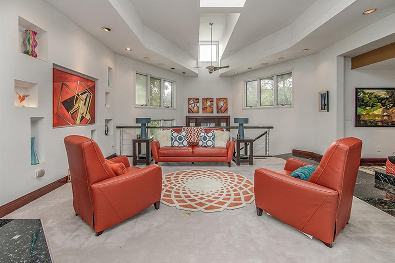 This Super Funky West Side Home Explodes With '90s Contemporary Flair