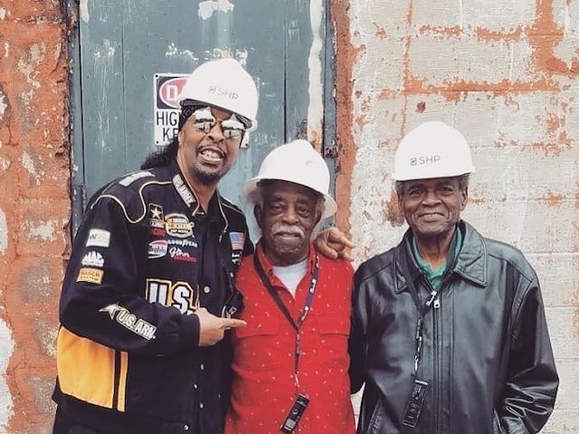 (From left) Bootsy Collins, Philip Paul and Otis Williams have been vital to the King Records Legacy Foundation.