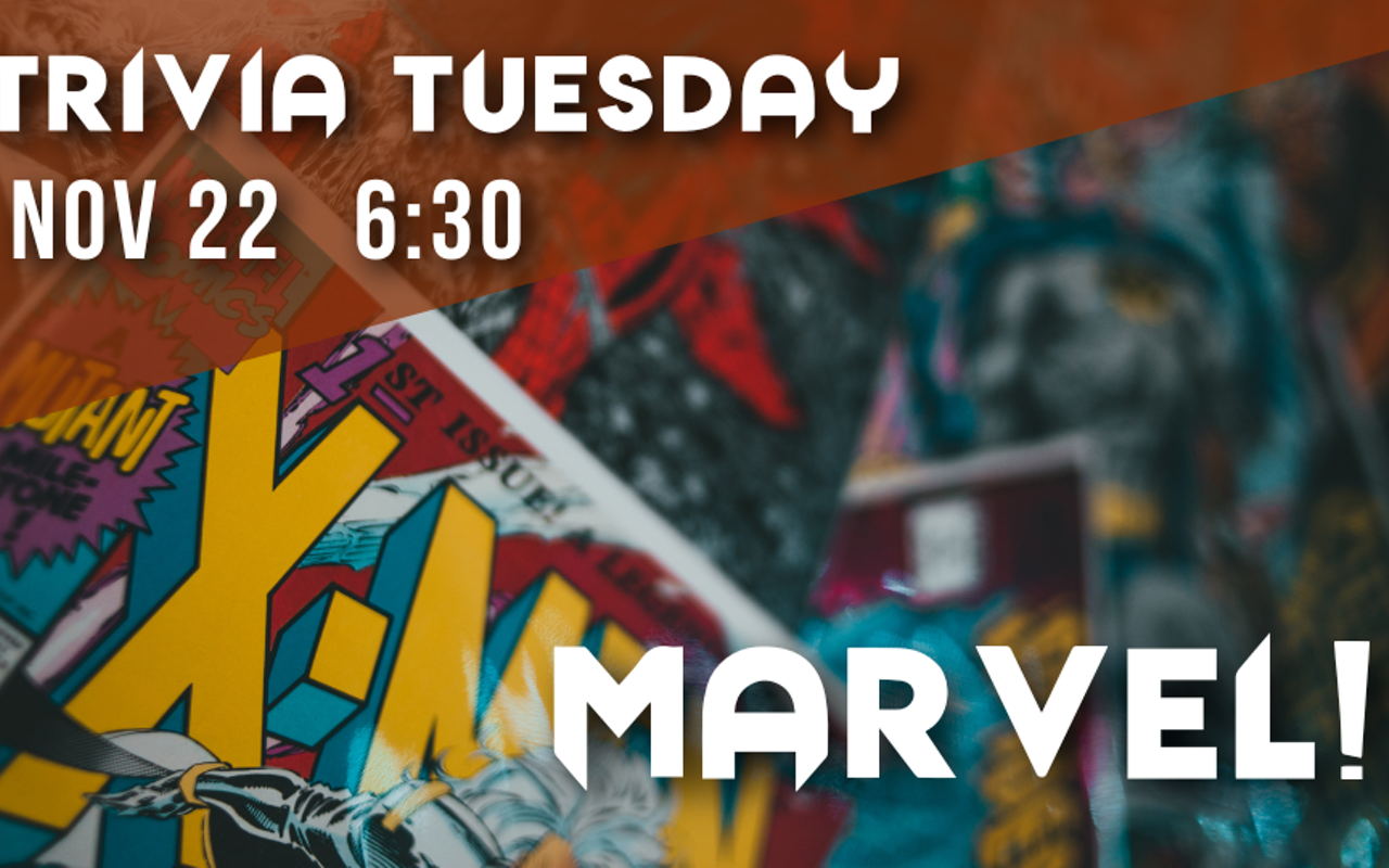Trivia Tuesday! THEME: Marvel at Catch-a-Fire Pizza in Blue Ash!