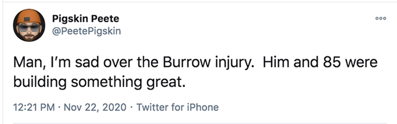 See ya next year' Burrow tweets after scary knee injury – KX NEWS