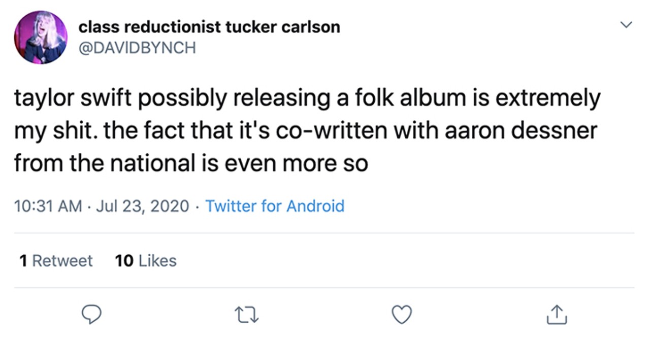 Twitter Reacts to The National's Aaron Dessner Collaborating with Taylor Swift on Surprise Album