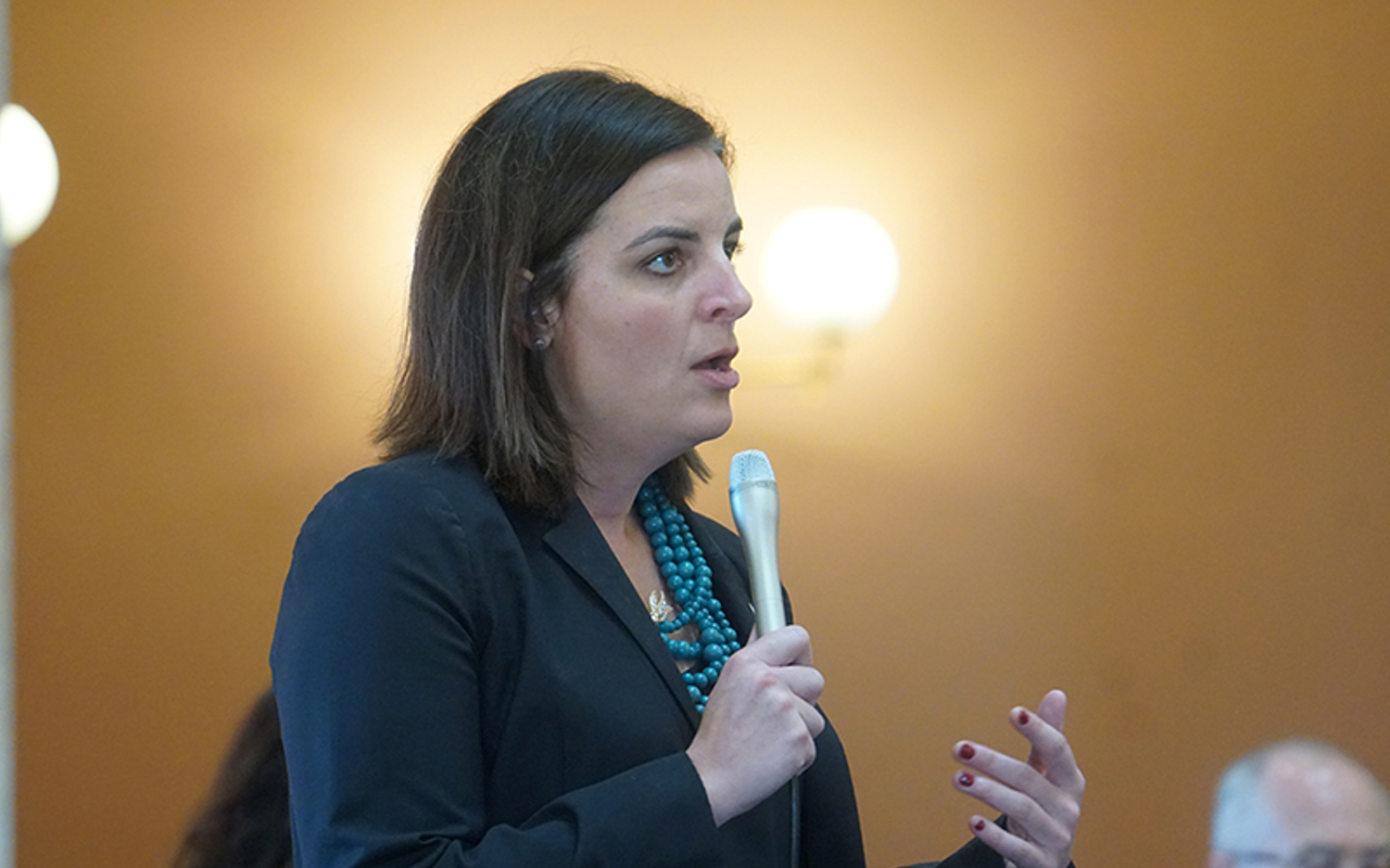 State Rep. Brigid Kelly (pictured) and Dontavius Jerrells  want to raise minimum wage for Ohio's disabled.