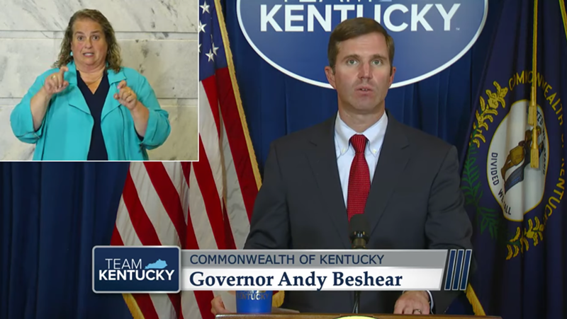 Kentucky Issues a Travel Advisory as Gov. Beshear Rolls Back Limit on Social Mass Gatherings