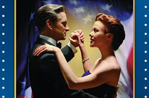 Michael Douglas and Annette Bening in "The American President"