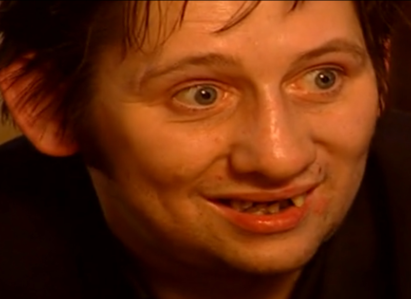 Merry Christmas! Shane MacGowan in an earlier documentary about his life, 'If I Shoud Fall From Grace'