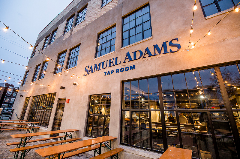 Exterior of Over-the-Rhine's Samuel Adams Taproom - Photo: Hailey Bollinger