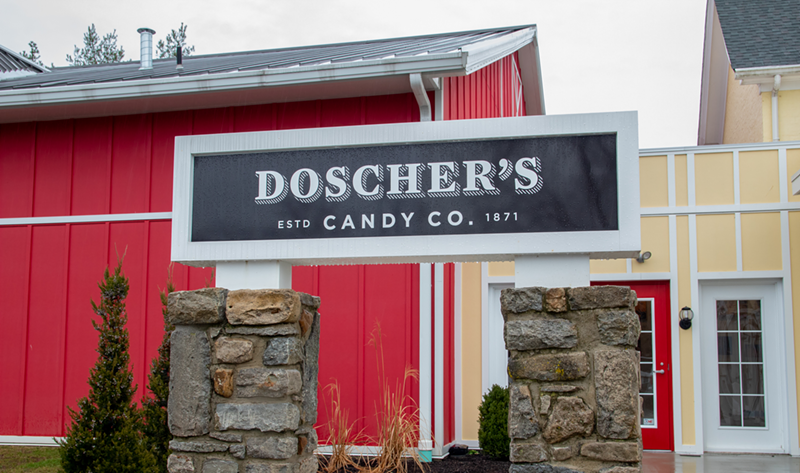 Doscher's Candy Co. and candy factory - PHOTO: PAIGE DEGLOW