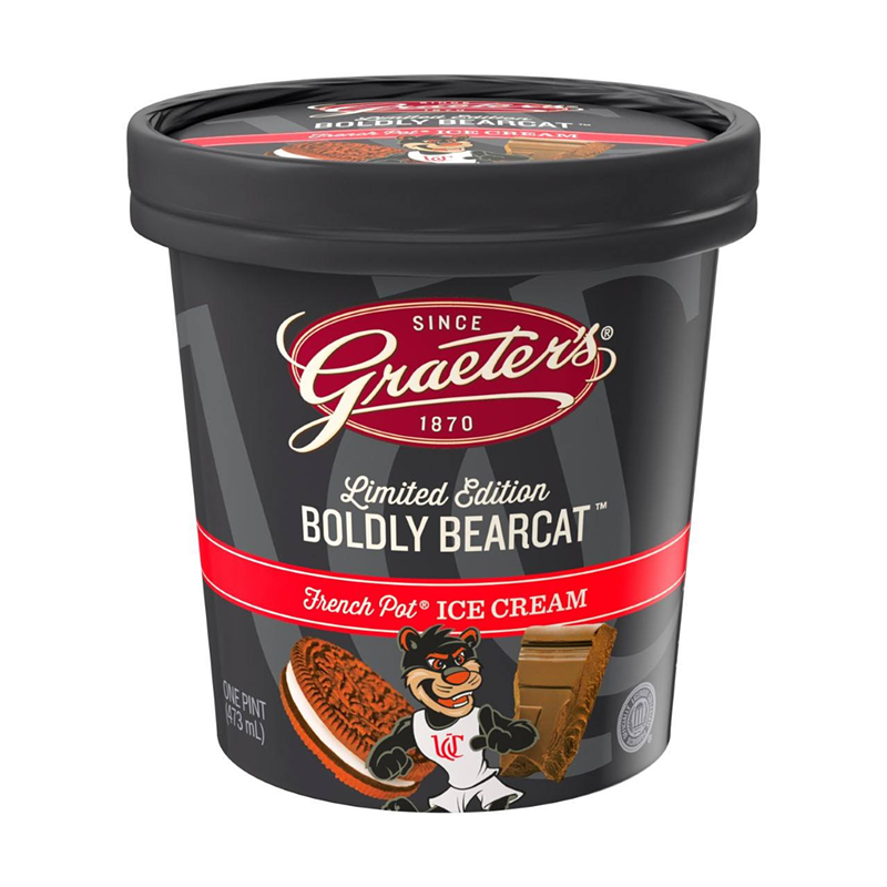 Graeter's limited-edition Boldly Bearcat ice cream flavor - Photo: Provided by Graeter's