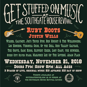 Pre-Game for Thanksgiving by Getting Stuffed on Great Americana-Centric Music Wednesday at Southgate House Revival