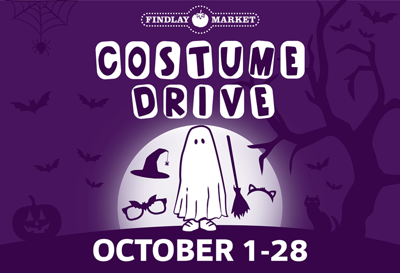 Findlay Market Hosting Halloween Costume Drive for the Neighborhood's Trick-or-Treat Event