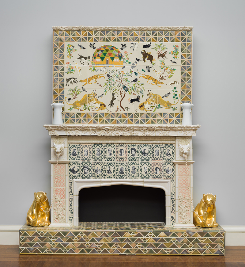 "The Living Room Fireplace," a recent gift to Cincinnati Art Museum - Photo: Rob Deslongchamps/Cincinnati Art Museum