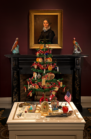 An example of how a tree would be decorated during the Civil War era - Photo: Provided by the Taft Museum of Art