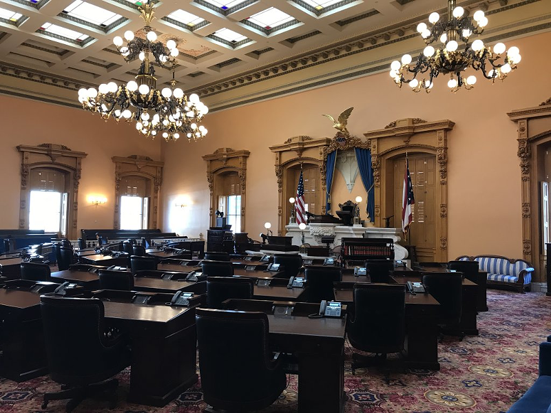 The Ohio Senate Chambers - Photo: File Photo