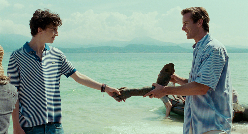 Timothée Chalamet (left) and Armie Hammer in "Call Me By Your Name" - Photo: Courtesy of Sony Picture Classics
