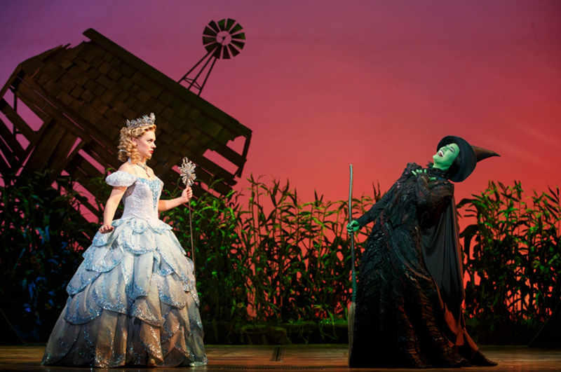 Gina Beck and Alison Luff in Wicked