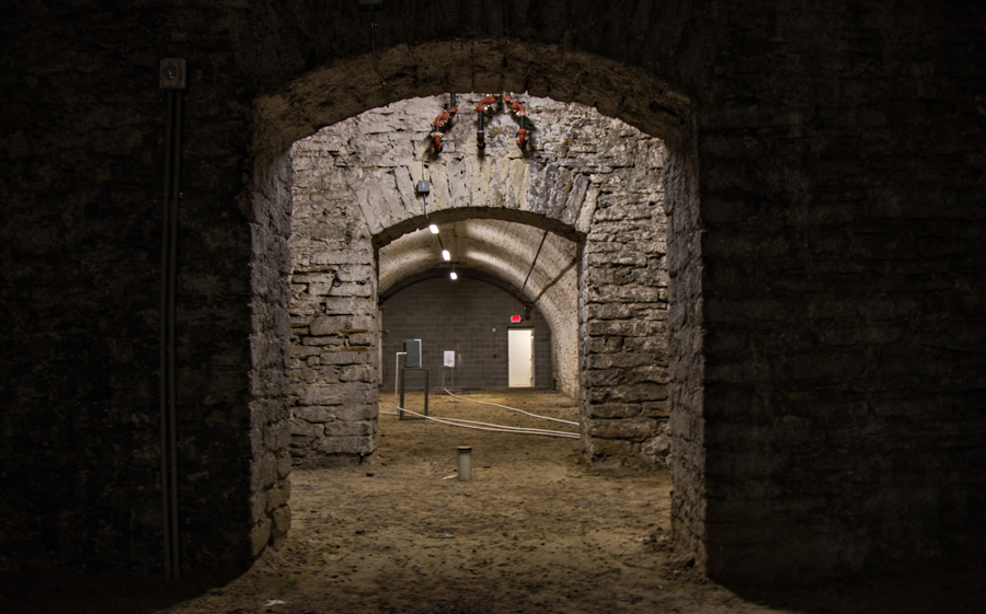 Union Hall sub-basement - Photo: Josh Purnell