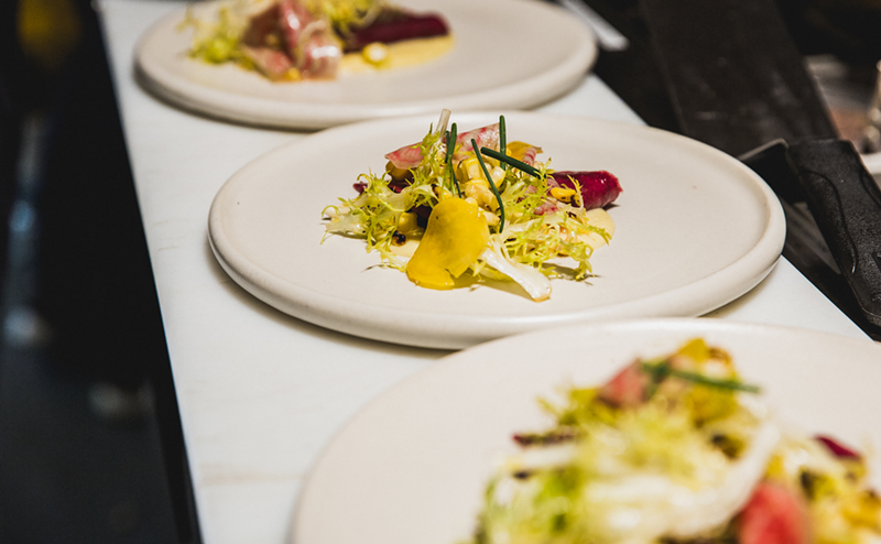 A dish from an August CWFD dinner - Photo: Hailey Bollinger