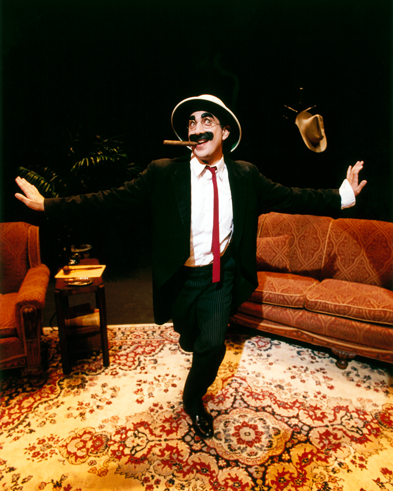 Frank Ferrante has spent decades portraying the iconic Groucho Marx. - PHOTO: Courtesy of Frank Ferrante Productions