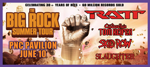 Ratt, Skid Row, Slaughter and Cinderella's Tom Keifer to Bring ’80s Metal Package Tour to Cincinnati