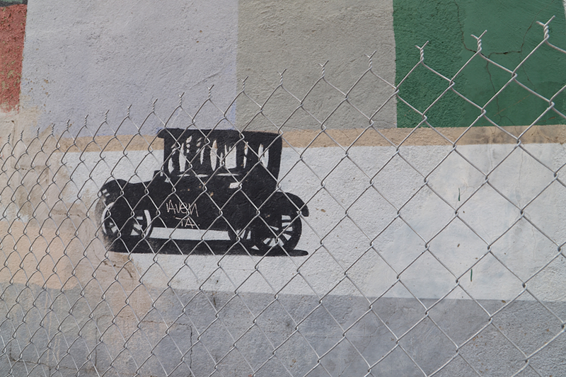 The Ollie's Trolley mural at Liberty and Race streets will come down to make way for building improvements and a new bar