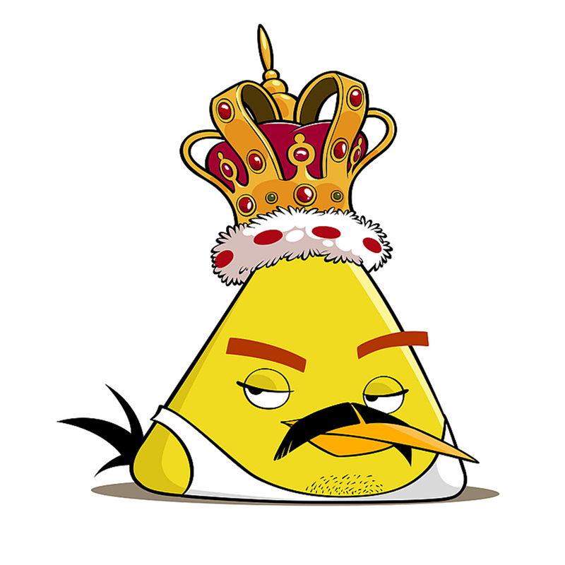 Freddie Mercury lookin' cvreepy as an Angry Bird (Photo: rovio.com)