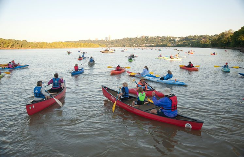Race Your Way Down the Ohio River During Saturday's Paddlefest