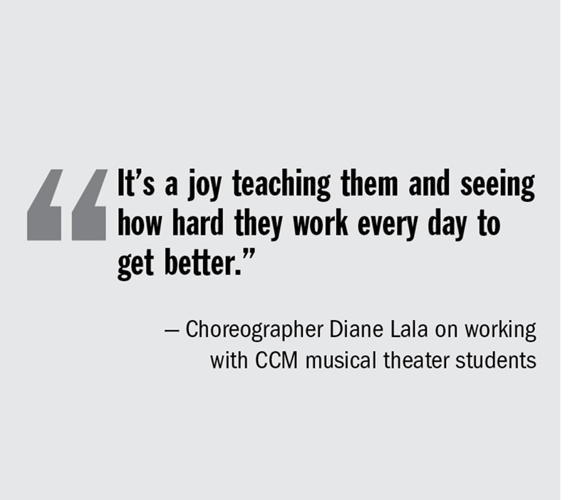 Ooh La La! Diane Lala Keeps Performers Moving at CCM
