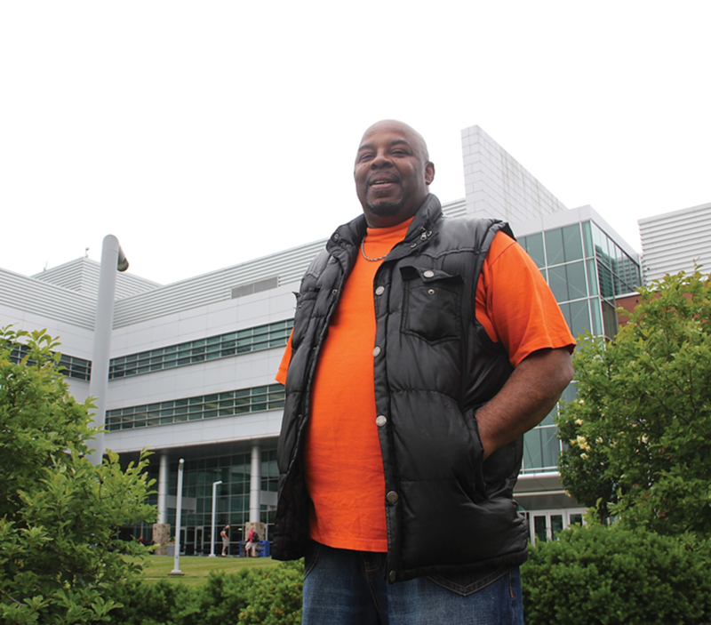 Bryan Dell’s journey to move past his criminal record started at Cincinnati State Technical and Community College. Now he’s pursuing a master’s in social work at Northern Kentucky University.