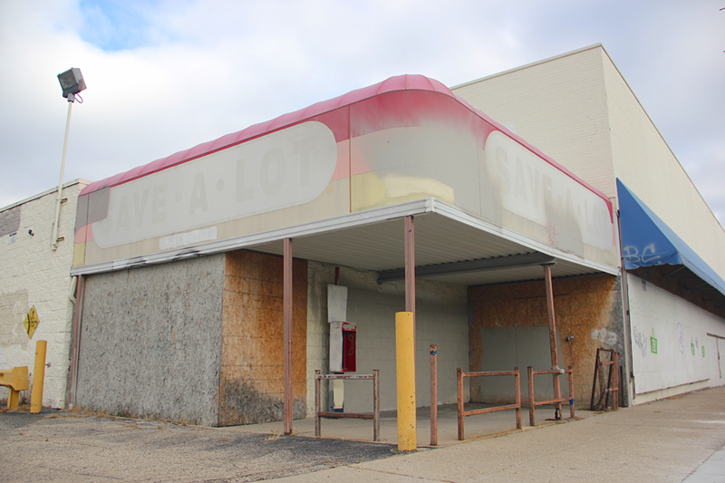 The former Save-A-Lot at 4145 Apple Street - NICK SWARTSELL