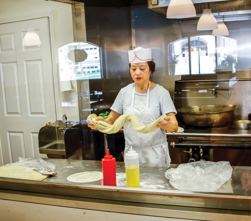 Fortune Noodle House’s homemade and hand-pulled noodles show up on the restaurant’s menu in everything from pan-fried dishes to soups. - HAILEY BOLLINGER