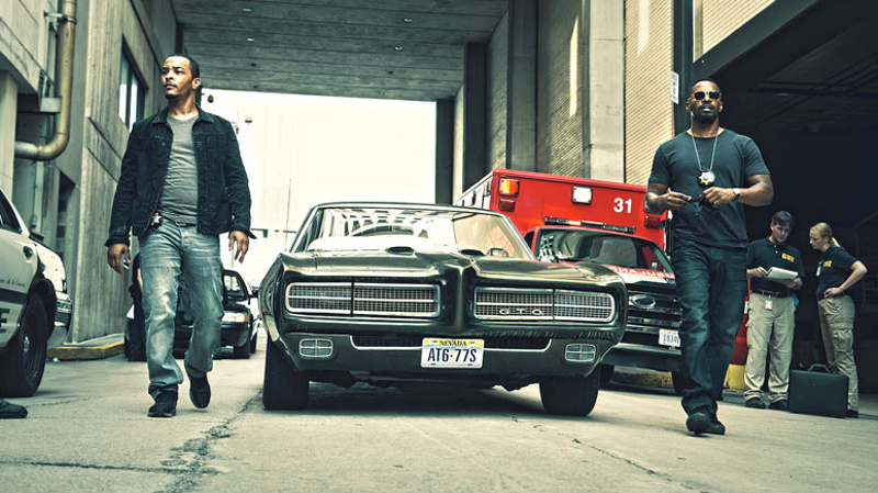 T.I. (left) and Jamie Foxx - Photo: Erica Parise / Courtesy of Open Road Films
