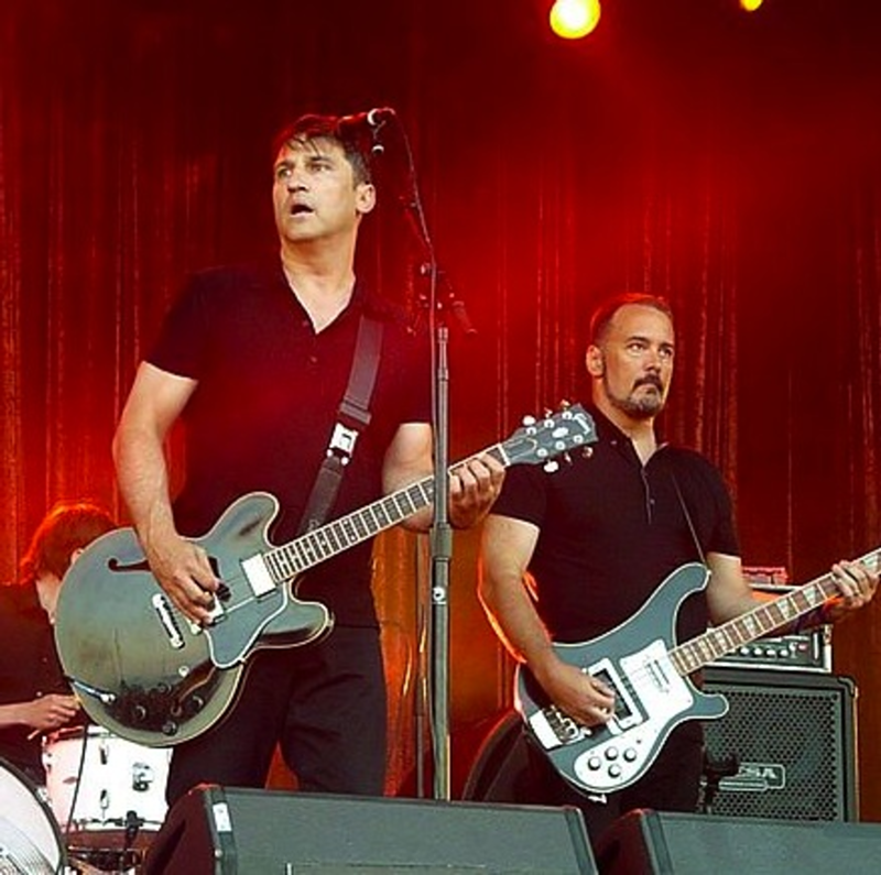 The Afghan Whigs' Greg Dulli (left) and John Curley (Photo: Botellita de Cielo)