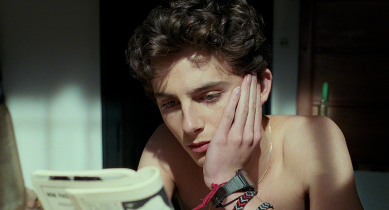 Timothée Chalamet in "Call Me By Your Name" - PHOTO: SAYOMBHU MUKDEEPROM/COURTESY OF SONY PICTURES CLASSICS