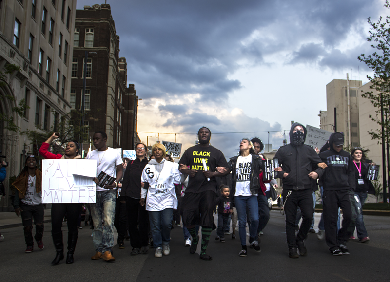 Rally in Solidarity with Baltimore Draws Hundreds
