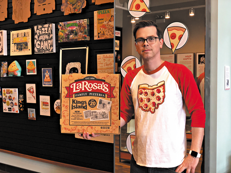 Kendall Bruns inside the U.S. Pizza Museum - Photo: Provided