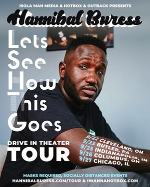 Comedian Hannibal Buress Discusses the Drive-In Stand-Up Tour Bringing Him to Indianapolis and Columbus
