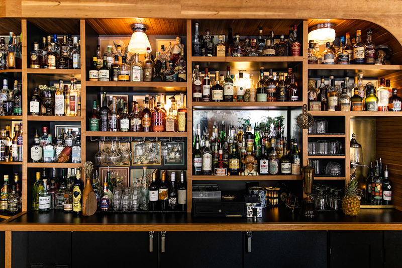 Longfellow's Other Room rum bar - Photo: Hailey Bollinger