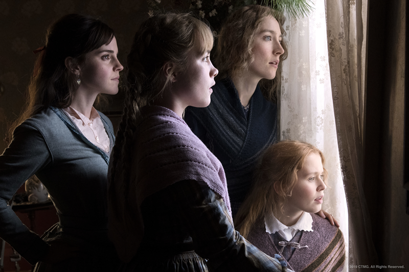 The four March sisters in Greta Gerwig's "Little Women" - Courtesy of  Columbia Pictures/Wilson Webb