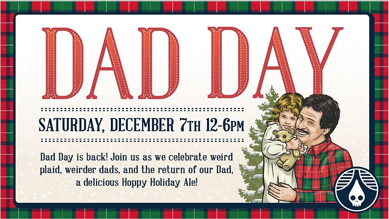 Party in Plaid with Your Pops During Rhinegeist's Fifth Annual Dad Day Holiday Beer Release Party