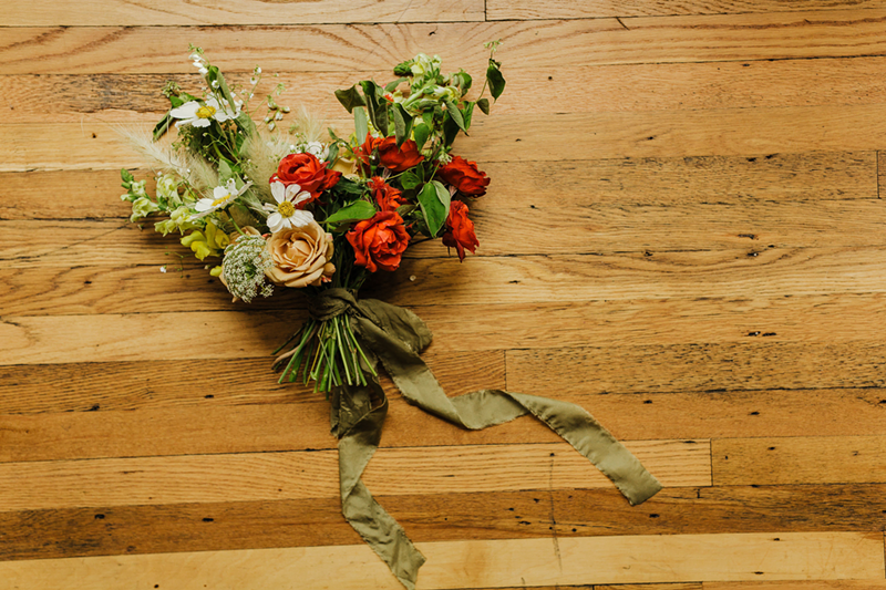 Bouquet made by Carly Messmer Floral Design - Photo: Native Iris Photography