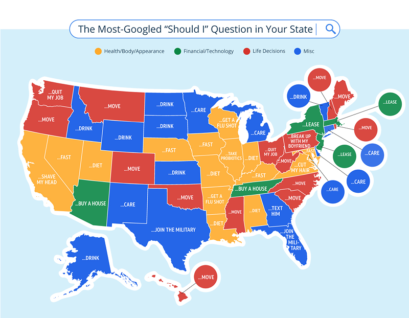 Did You Google "Should I Quit My Job" This Year? AT&T Said A Lot of Ohioans Did