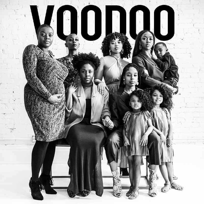 Cover for Lauren Eylise's "Voodoo (Black Girl Magic" cover - Provided