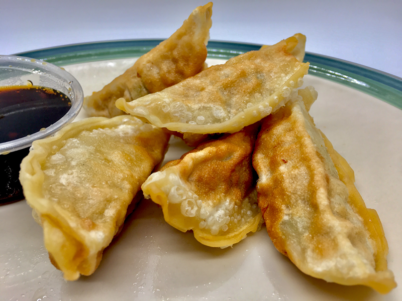 Ninja Grill dumplings - Photo: Sean M. Peters