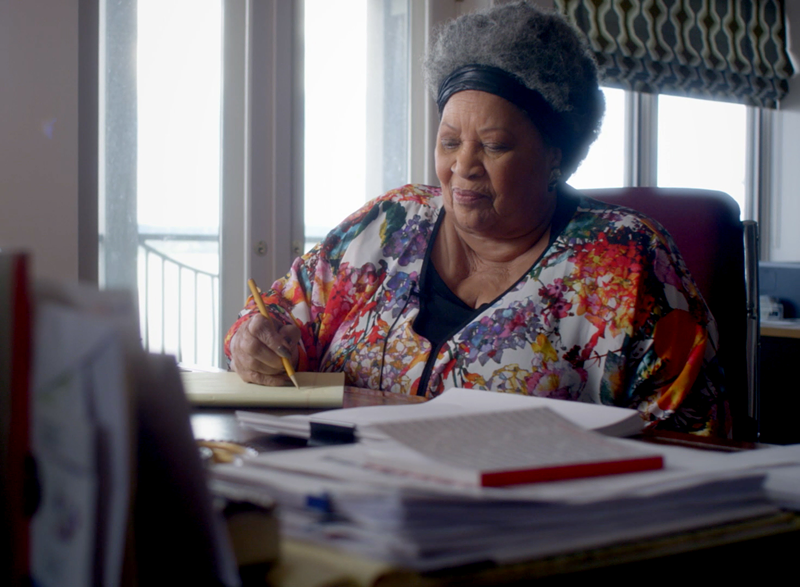 Toni Morrison in "The Pieces I Am" - Timothy Greenfield-Sanders // Magnolia Pictures