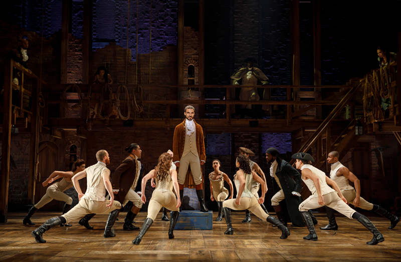 The first national touring company of "Hamilton," which stops in Cincinnati Feb. 19-March 10. - Photo: Joan Marcus