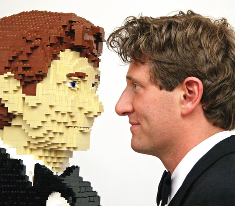Artist Nathan Sawaya recreates masterpieces and life-size sculptures out of LEGO bricks.